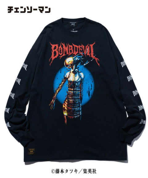 GB0122 / CM12 : Bomb Devil Long Sleeve T / ボムデビルロングスリーブTシャツ