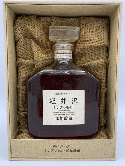 軽井沢 10年貯蔵 720ml シングルモルト ウイスキー-