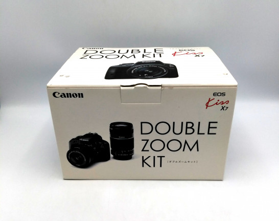 Canon EOS Kiss X7 ダブルズームキット　買取しました！