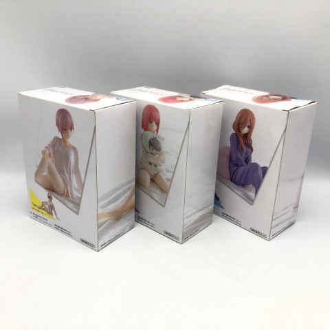 バンプレスト 「五等分の花嫁」 パジャマ フィギュア 5種セット 一花 二乃 三玖 四葉 五月　買取しました！