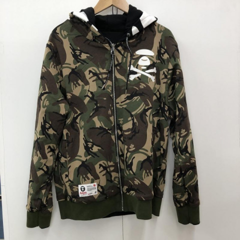 A BATHING APE リバーシブル パーカー 未使用品　買取しました！