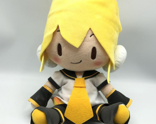 セガ 鏡音レン メガジャンボふわふわぬいぐるみ【ネクタイはがれ】　買取しました！
