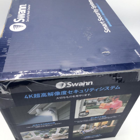 SWANN スマートセキュリティシステム 4Kカメラ 防犯カメラ 8台カメラ 警告ライト 動体感知　買取しました！