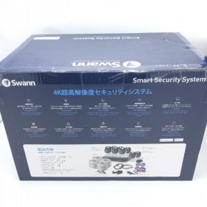 SWANN スマートセキュリティシステム 4Kカメラ 防犯カメラ 8台カメラ 警告ライト 動体感知　買取しました！