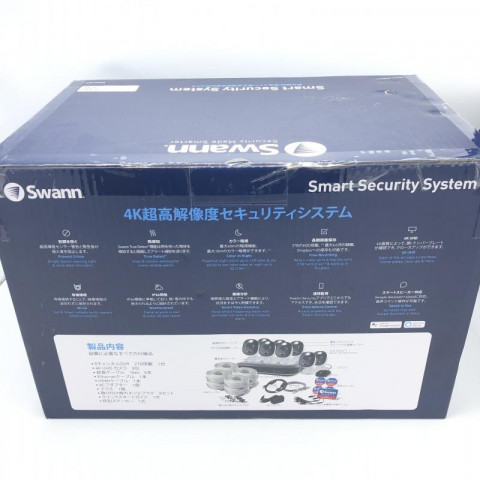 SWANN スマートセキュリティシステム 4Kカメラ 防犯カメラ 8台カメラ 警告ライト 動体感知　買取しました！