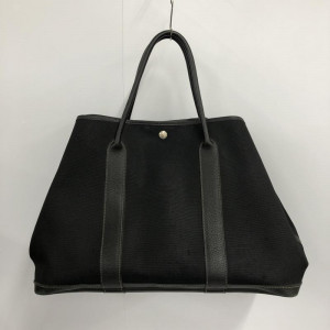 HERMES エルメス ガーデンパーティーMM 黒 トートバッグ　買取しました！