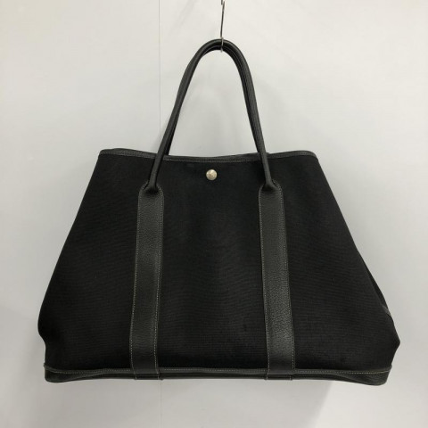 HERMES エルメス ガーデンパーティーMM 黒 トートバッグ　買取しました！