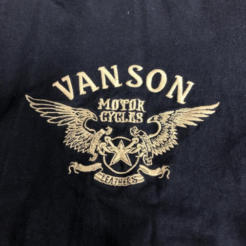 VANSON バンソン × T.F.O.A 長袖Tシャツ XL ネイビー デスラビット 武装戦線　買取しました！