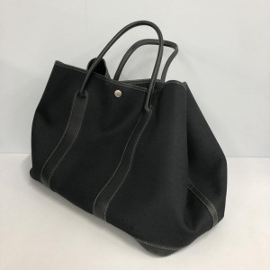 HERMES エルメス ガーデンパーティーMM 黒 トートバッグ　買取しました！