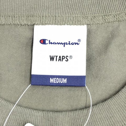 新品 WTAPS ダブルタップス×Champion チャンピオン Tシャツ