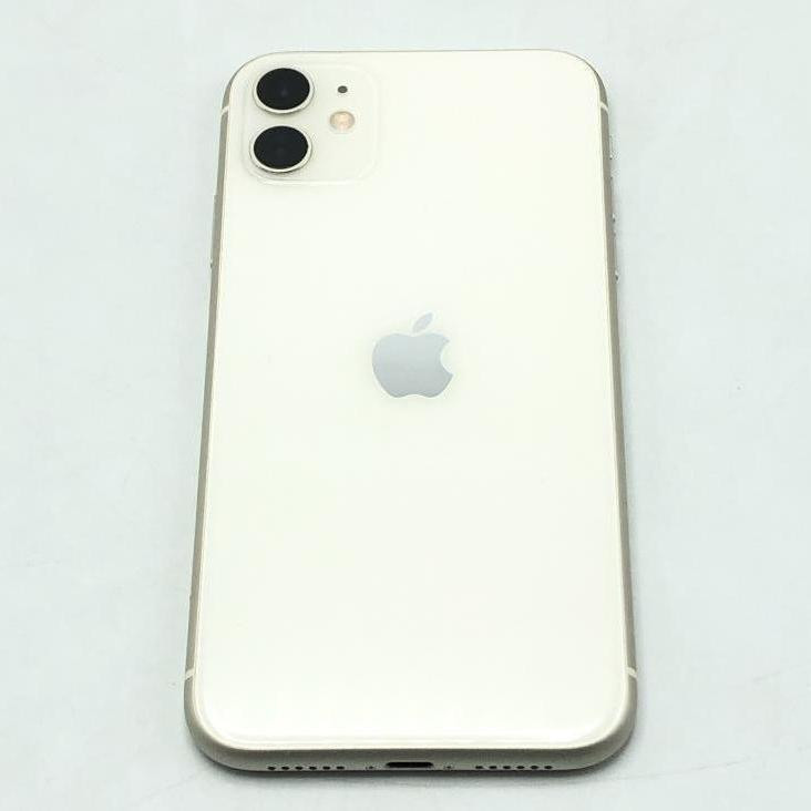 au iPhone 11 128GB ホワイト【利用制限〇】【本体のみ】 買取しました