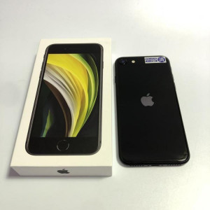 APPLE アップル iPhone SE 第2世代 64GB ブラック au 利用制限 白ロム SIMロック解除済み SIMフリー　買取しました！