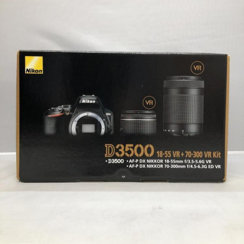 Nikon D3500 ダブルズームキット ニコン  デジタル一眼カメラ　買取しました！