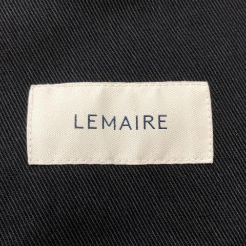 LEMAIRE ルメール コットンオーバーコート 44 ブラック　買取しました！