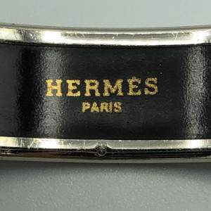 HERMES エルメス バングル 黒　買取しました！