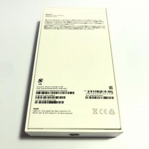 Apple iPhone 13 512GB ミッドナイト SIMフリー　買取しました！