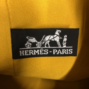 HERMES エルメス キャンバス ポロションミミル イエロー　買取しました！