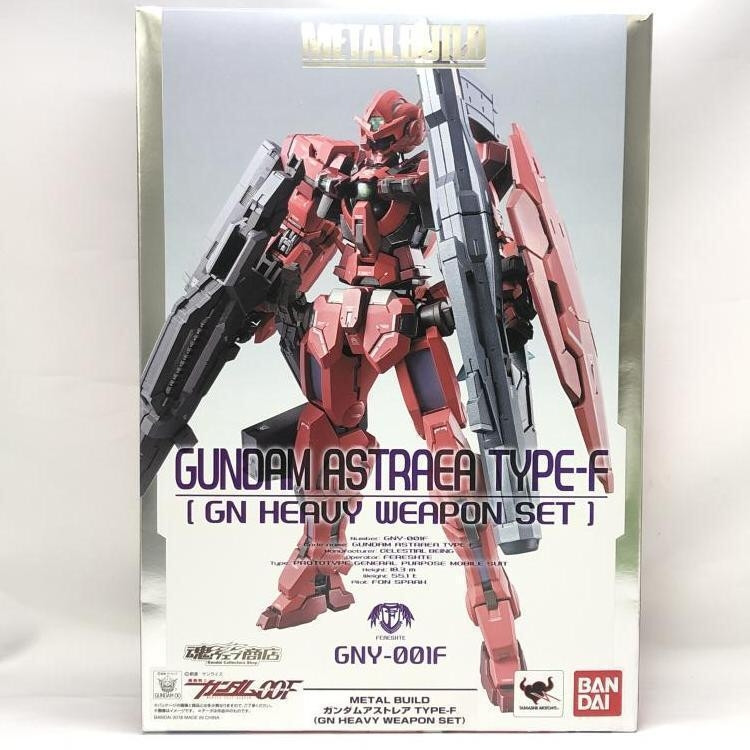 METAL BUILD ガンダムアストレア TYPE-F (GN HEAVY WEAPON SET