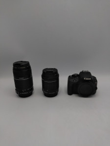 Canon デジタル一眼レフカメラ EOS Kiss X7 ダブルズームキット (ブラック) 　買取しました！