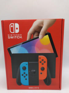 Nintendo Switch本体(有機ELモデル) Joy-Con(L)ネオンブルー(R)ネオンレッド　買取しました！