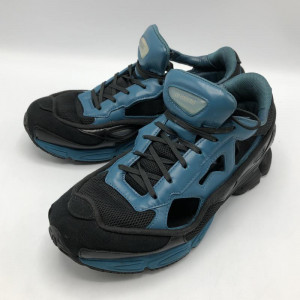 adidas アディダス × RAF SIMONS ラフシモンズ REPLICANT OZWEEGO 27.5cm 青緑 黒　買取しました！