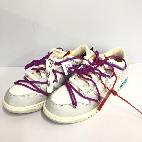 NIKE ナイキ × Off-White オフホワイト DUNK LOW THE 50 Lot.45 27.5cm ...