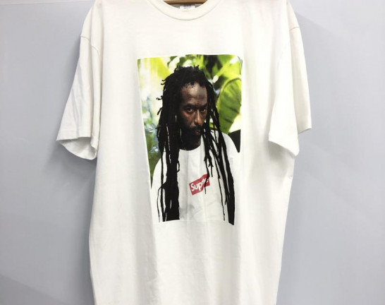 Supreme シュプリーム 19SS Buju Banton Tee L 白 ブジュバントン　買取しました！