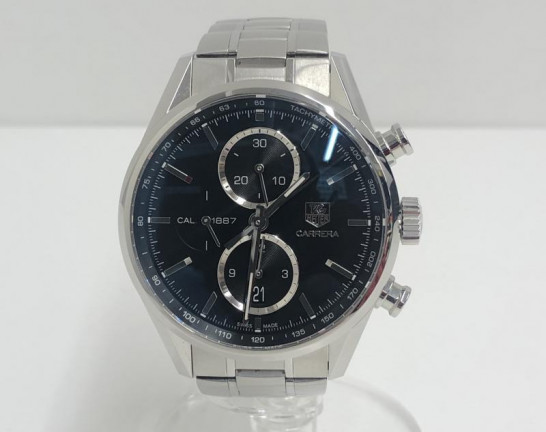 TAG HEUER タグホイヤー カレラ 裏スケ cal.1887 CAR2110.BA0724　買取しました！