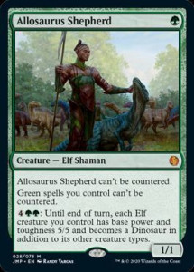 マジック：ザ・ギャザリング MTG Allosaurus Shepherd アロサウルス飼い 神話レア Jumpstart【英語】　買取しました！