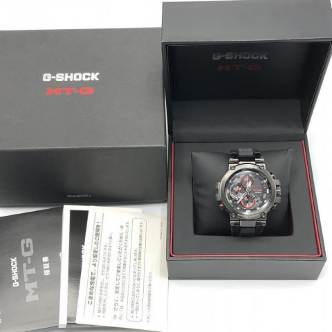 CASIO カシオ G-SHOCK  黒 赤　買取しました！