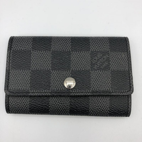 LOUIS VUITTON ルイ・ヴィトン ミュルティクレ6 ダミエ・グラフィット 黒　買取しました！