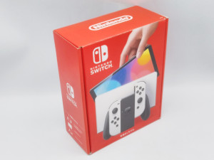 Nintendo Switch 本体 (有機ELモデル) Joy-Con(LR) ホワイト　買取しました！