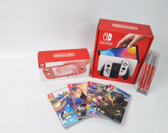 ニンテンドーSwitchいろいろおまとめ買取　買取しました！