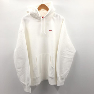 Supreme シュプリーム 21FW スモールボックスロゴパーカー L 白 Small Box Logo Hooded Sweatshirt　買取しました！