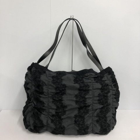 yohji yamamoto noir ヨウジヤマモト プリュス ノワール レザーハンドル バッグ 黒　買取しました！