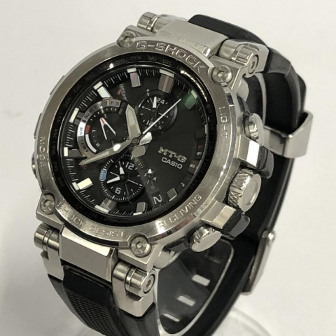 CASIO カシオ G-SHOCK MTG-B1000-1AJF 黒 ジーショック ラバーベルト ...