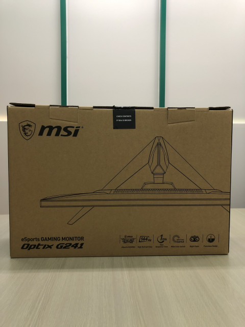 MSI OPTIXG241 ゲーミングモニター 23.8型　宅配買取しました！