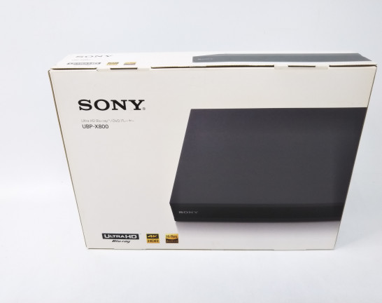 ソニー Ultra HD ブルーレイDVDプレーヤー 　買取しました！