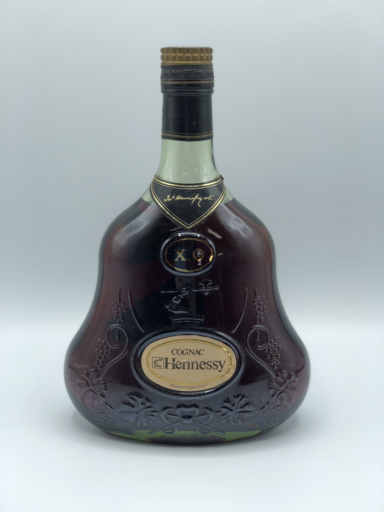 Hennessy ヘネシー XO 金キャップ グリーンボトル コニャック 750ml