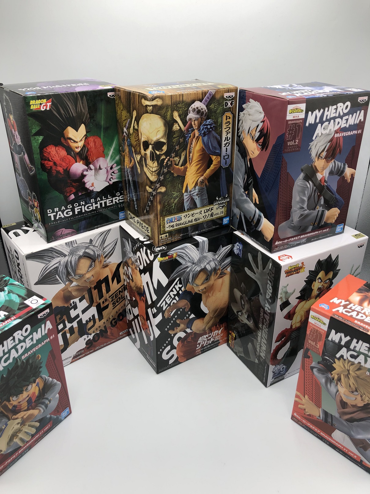 ドラゴンボール」「ワンピース」「 僕のヒーローアカデミア」 プライズ