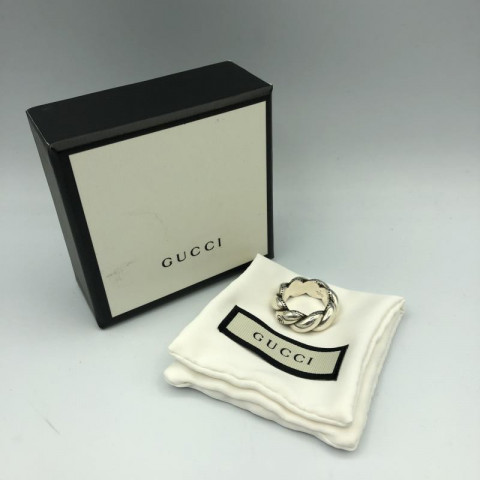 GUCCI グッチ ツイストガーデンリング 19 シルバー Ag925　買取しました！