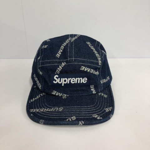 Supreme シュプリーム 21FW デニム ロゴ キャンプ キャップ インディゴ Denim Logo Camp Cap　買取しました！