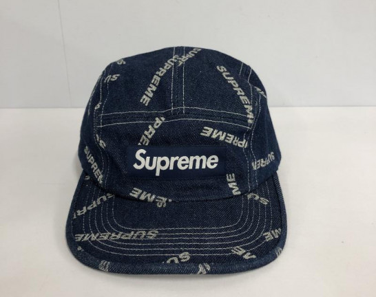 Supreme シュプリーム 21FW デニム ロゴ キャンプ キャップ インディゴ Denim Logo Camp Cap　買取しました！