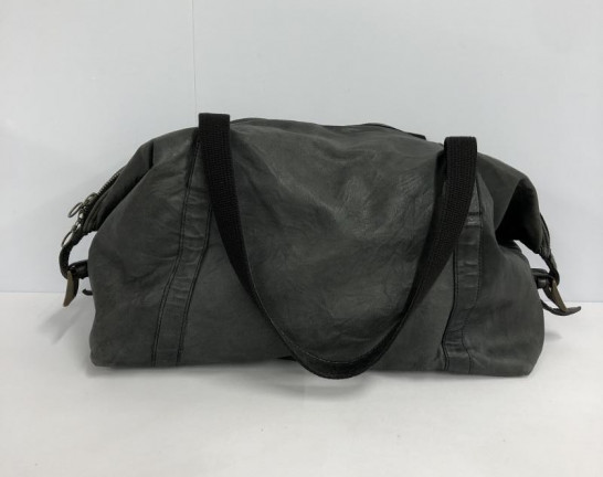 factotum ファクトタム 馬革 レザー ボストン バッグ グレー　買取しました！