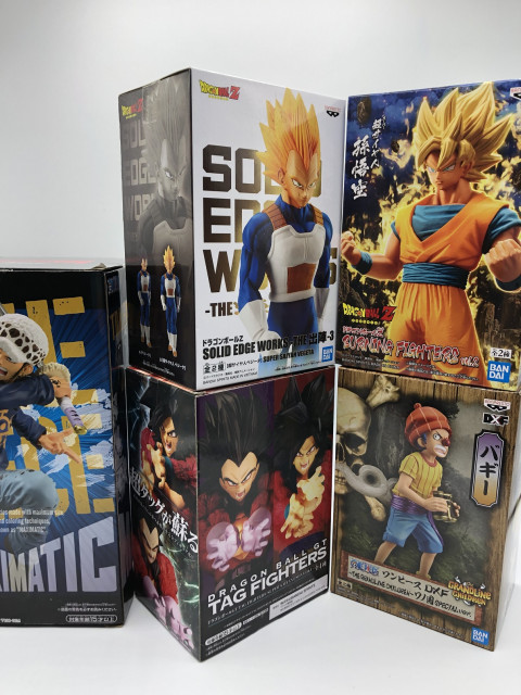 「ワンピース」「ドラゴンボール」プライズフィギュア　宅配買取しました！