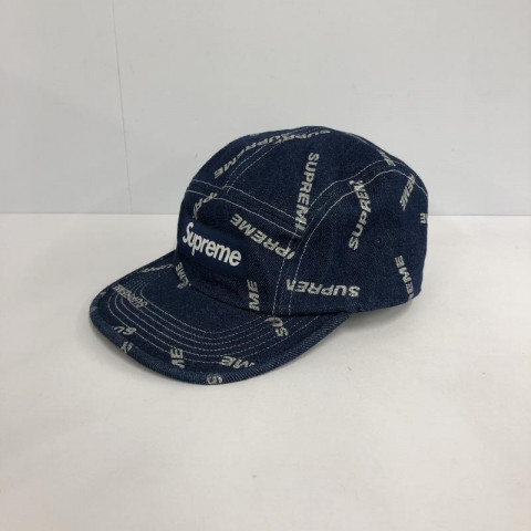 Supreme シュプリーム 21FW デニム ロゴ キャンプ キャップ インディゴ Denim Logo Camp Cap　買取しました！