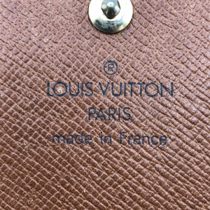 LOUIS VUITTON ルイ・ヴィトン ポルトモネ・ビエ トレゾール モノグラム ブラウン　買取しました！
