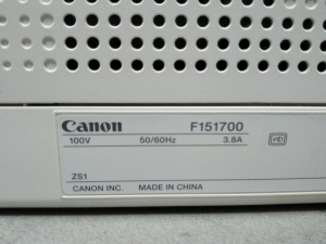 Canon カラーレーザープリンター　買取しました！