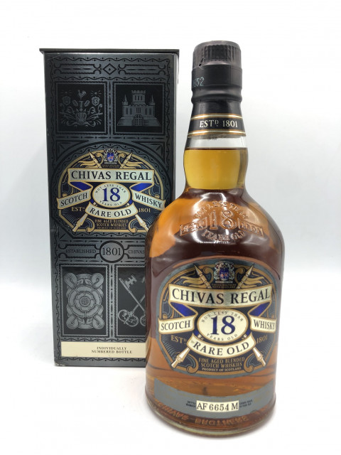 CHIVAS REGAL 18年 シーバスリーガル 750ml　買取しました！