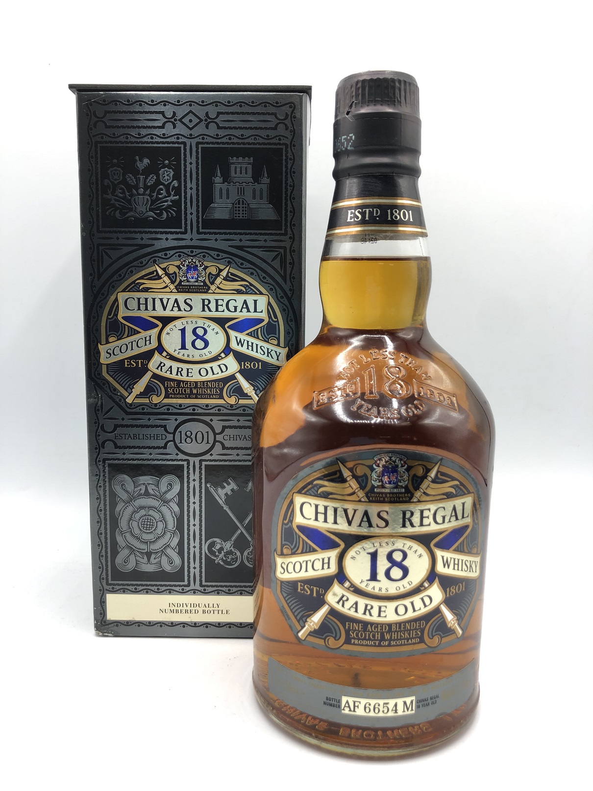 CHIVAS REGAL 18年 シーバスリーガル 750ml 買取しました！ | ゲーム